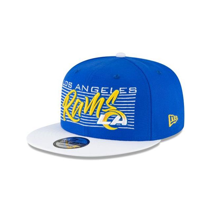 NFL Los Angeles Rams Retro 9Fifty Snapback (CHL0944) - Blue New Era Caps